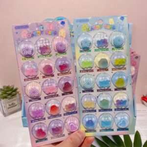 かわいいカプセルシールとタイルシール
