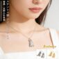 【写真入り 名入れ】ネックレス ステンレス ペンダント 金属アレルギー対応 写真 全身刻印 レディース オーダーメイド オリジナル ペット プレゼント ギフト ペット供養 思い出 オーダー オリジナルグッズ メモリアルグッズ